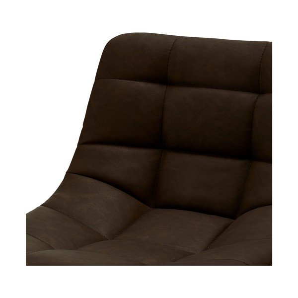 Scaune de bar maro închis rotative 2 buc. 88 cm Mario – Furnhouse-image-4