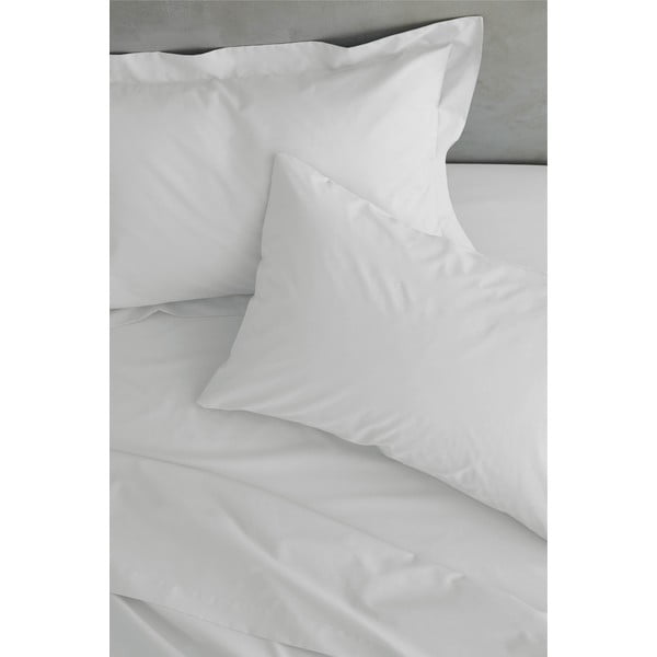 Husă pentru cadru de pat albă din bumbac percale 90x190 cm Easy Iron Percale – Catherine Lansfield-image-2