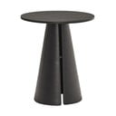 Masă de dining rotundă cu blat cu aspect de lemn de  frasin  ø 65 cm Cep – Teulat