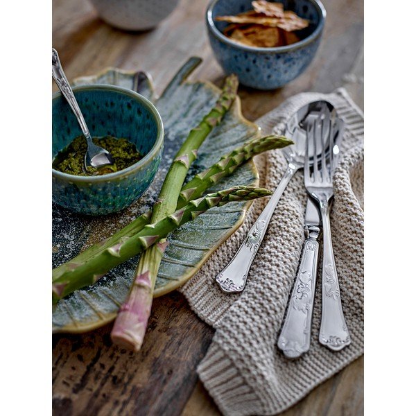 Tacâmuri argintii din oțel inoxidabil 16 buc. Tilly – Bloomingville-image-1