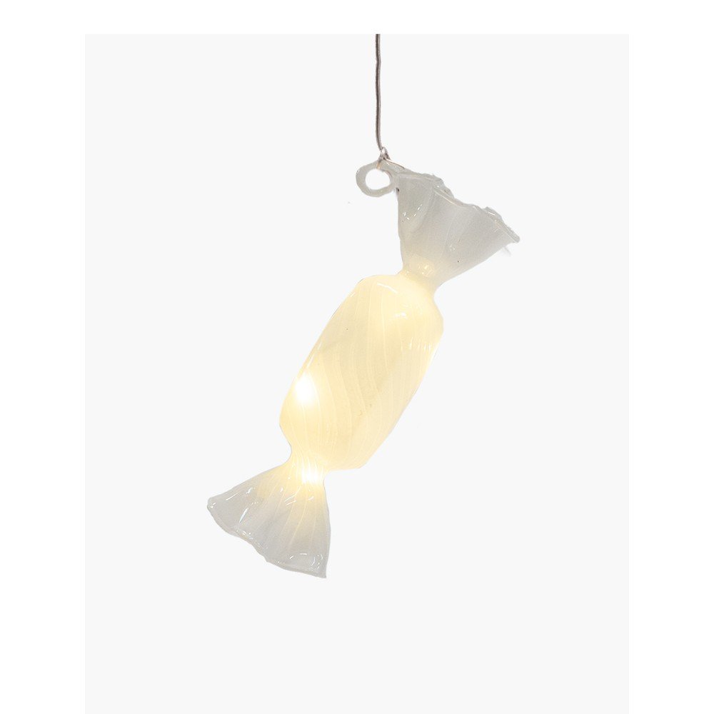 Decorațiune luminoasă de Crăciun albă suspendată ø 1,5 cm Hannah – Sirius