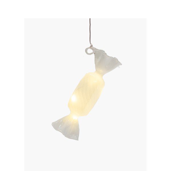 Decorațiune luminoasă de Crăciun albă suspendată ø 1,5 cm Hannah – Sirius