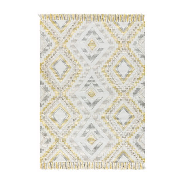 Covor Asiatic Carpets Carlton, 200 x 290 cm, galben