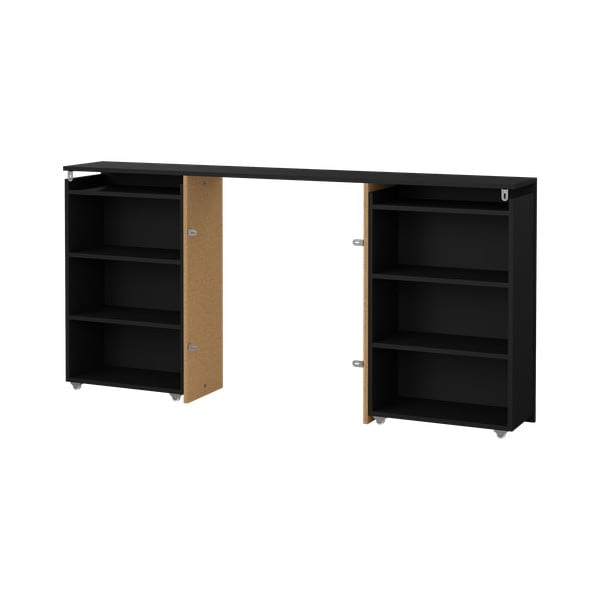 Tăblie de pat neagră 165x80 cm Naia – Tvilum-image-4