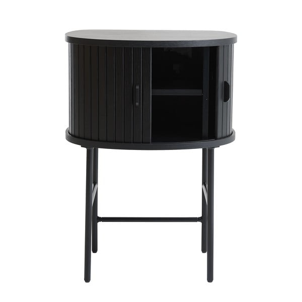 Noptieră neagră Nola – Unique Furniture-image-3