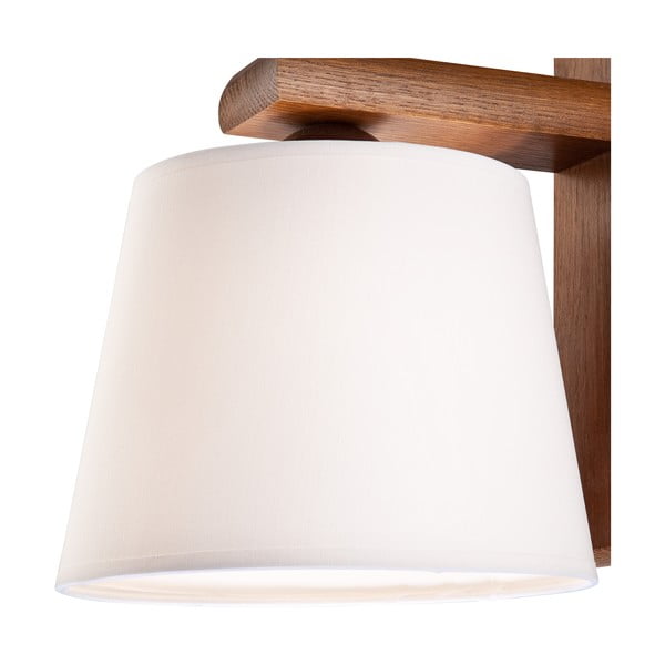 Aplică de perete maro închis ø 20 cm Aida – LAMKUR-image-4