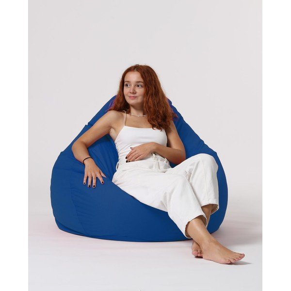 Beanbag pentru grădină albastru Premium – Floriane Garden-image-2