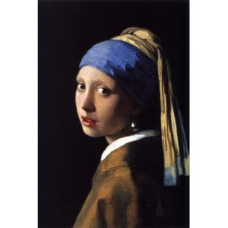 Reproducere tablou Johannes Vermeer - Girl with a Pearl Earring, 70 x 50 cm