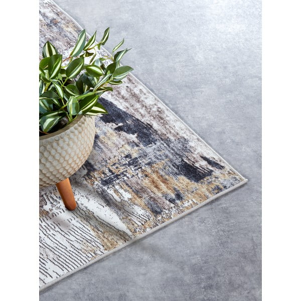 Covor gri deschis 160x230 cm Malard Anthracite Gold – Elle Decoration-image-2