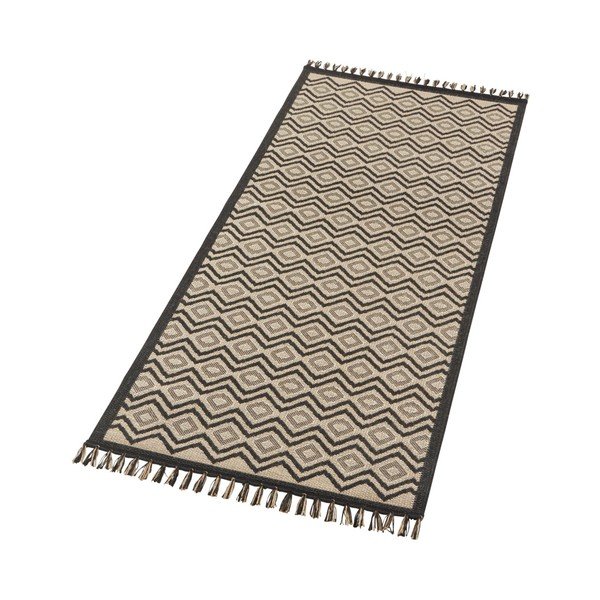 Covor Hanse Home Intense Luro, 80 x 200 cm, bej-negru-image-2