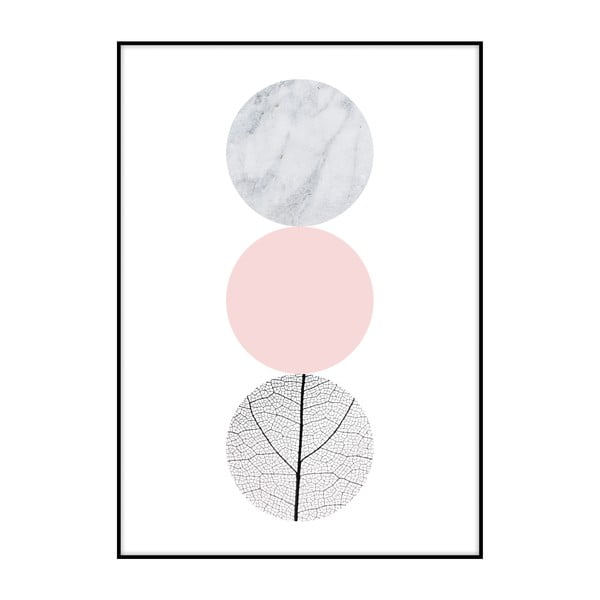 Poster Imagioo Graphical Circles, 40 x 30 cm