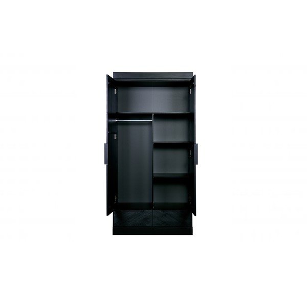 Rafturi suplimentare negre pentru șifonierul Connect - WOOOD-image-2