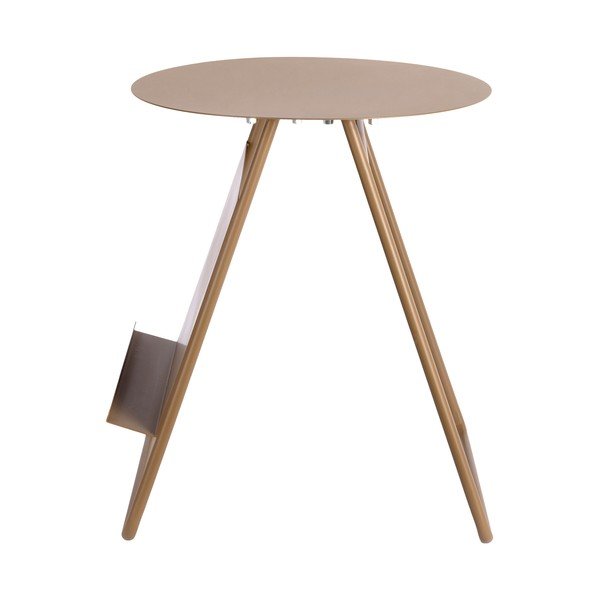 Măsuță auxiliară rotundă din metal ø 40 cm Esencia – Leitmotiv-image-3