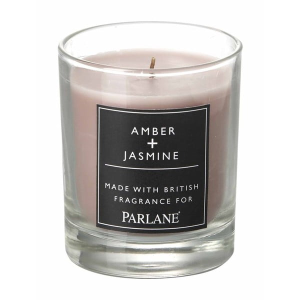 Lumânare parfumată în pahar Parlane Amber & Jasmine