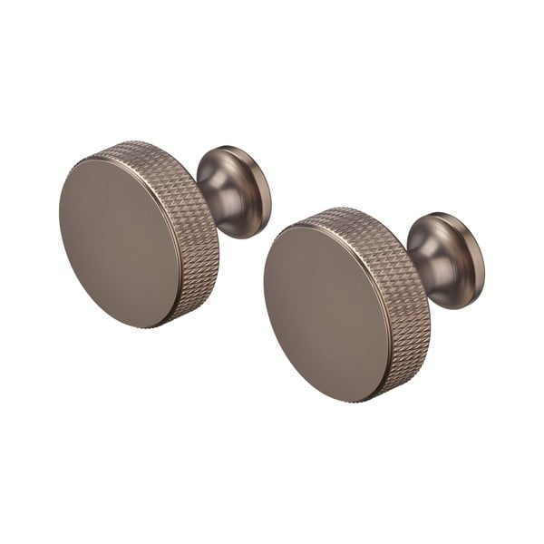 Cârlige gri 2 buc. de montat pe perete din metal Rof – Blomus