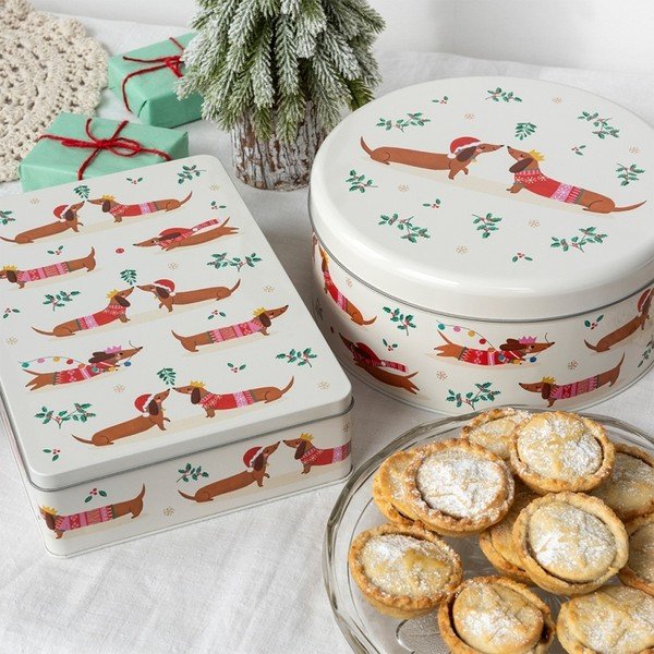Caserolă pentru alimente Festive Sausage Dog – Rex London-image-3