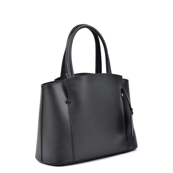 Geantă din piele Isabella Rhea Tanha, negru-image-3