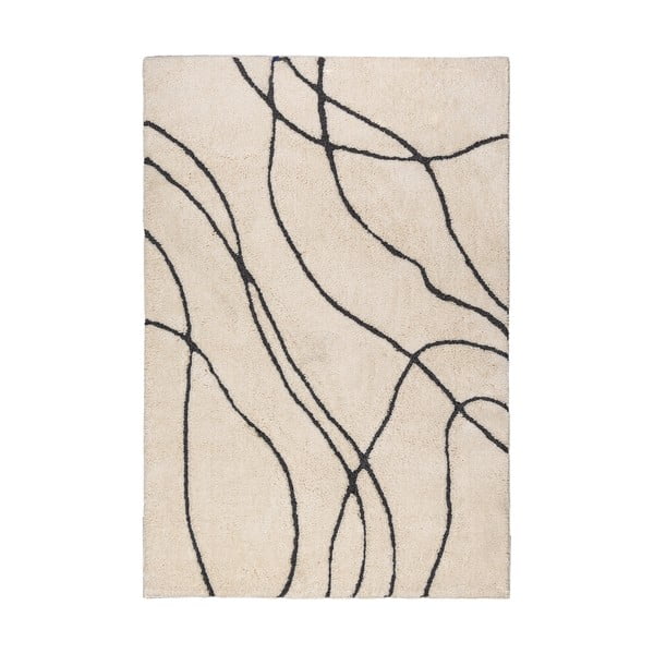 Covor crem 120x170 cm Flow – Flair Rugs