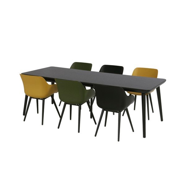 Set 2 scaune de grădină Hartman Sophie Organic Studio Chair, negru-image-1