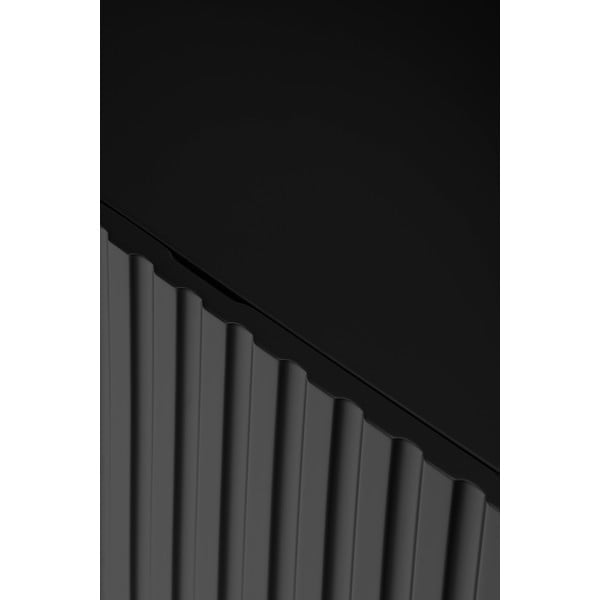 Comodă Teulat Doric, lățime 200 cm, negru-image-1