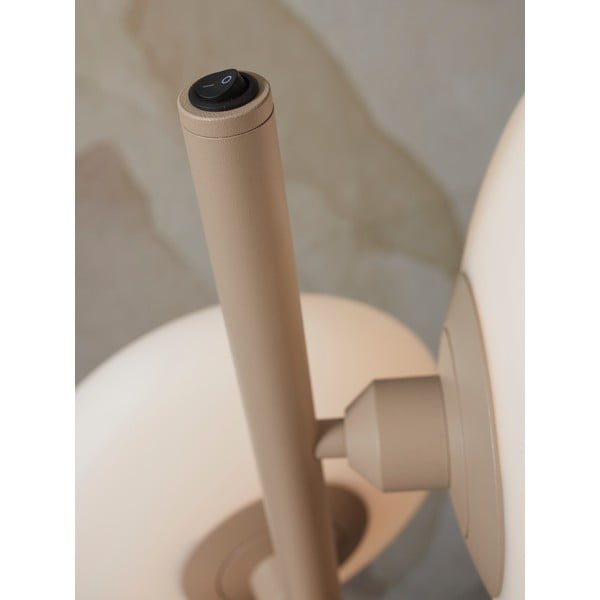 Lampadar crem cu abajur din sticlă (înălțime 161 cm) Sapporo – it's about RoMi-image-4