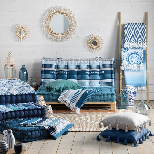 Pernă pentru scaun de grădină pentru paleți 60x120 cm Mikonos – douceur d'intérieur-image-3