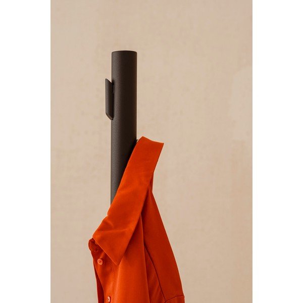 Cuier negru din metal ø 25x183 cm Yuko – noo.ma-image-3