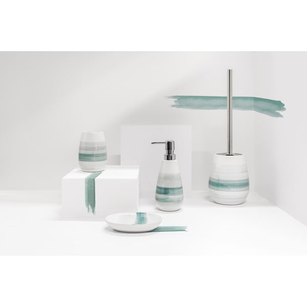 Perie de WC albă din ceramică Burgio – Wenko-image-1