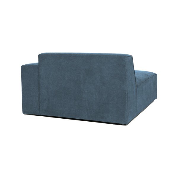 Modul pentru canapea albastru cu tapițerie din catifea reiată  (cu colț pe partea dreaptă) Sting – Scandic-image-2