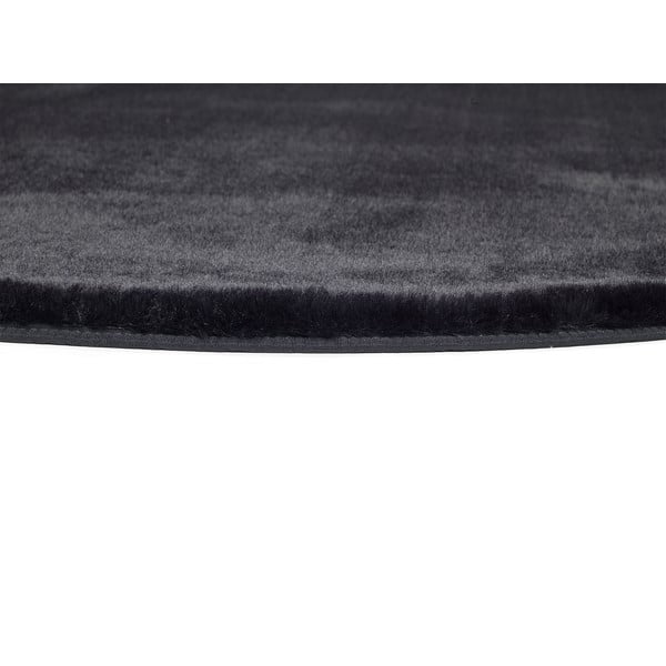 Covor Universal Fox Liso, ø 120 cm, negru-image-2