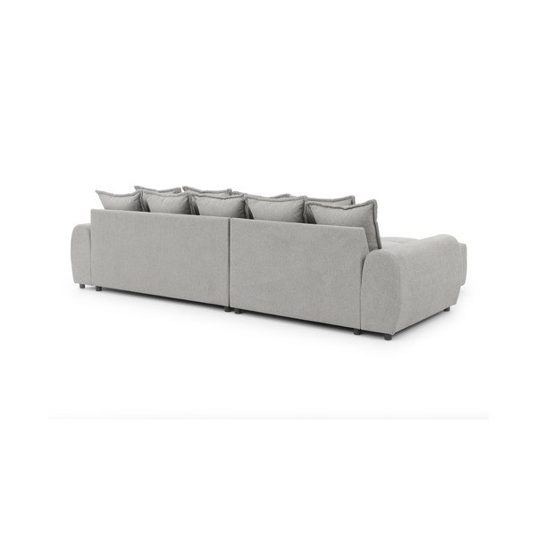 Colțar gri deschis (cu colț pe partea stângă/cu șezlong) Albane  – Ropez-image-4