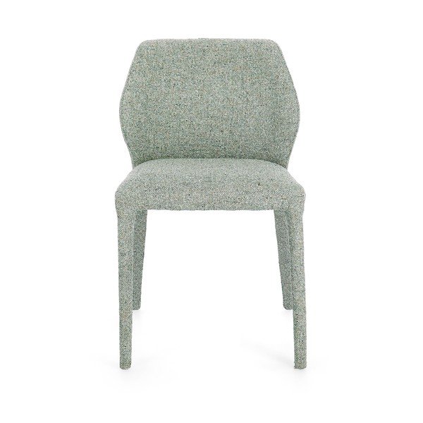 Scaun de dining verde mentă tapițat Libby – Bizzotto-image-1
