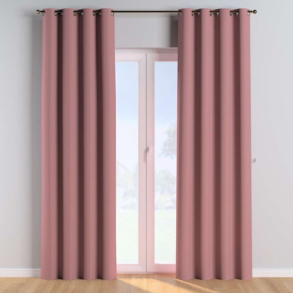 Draperie roz 260x130 cm Cotton Story - Yellow Tipi-image-1