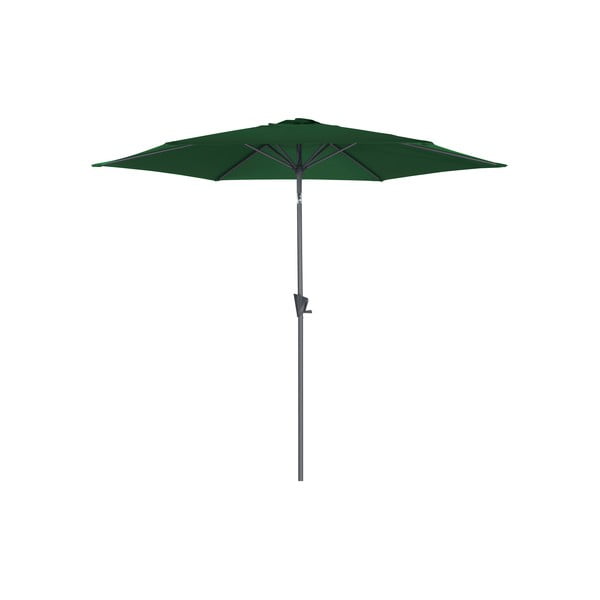 Umbrelă de soare verde-închis ø 300 cm – Rojaplast
