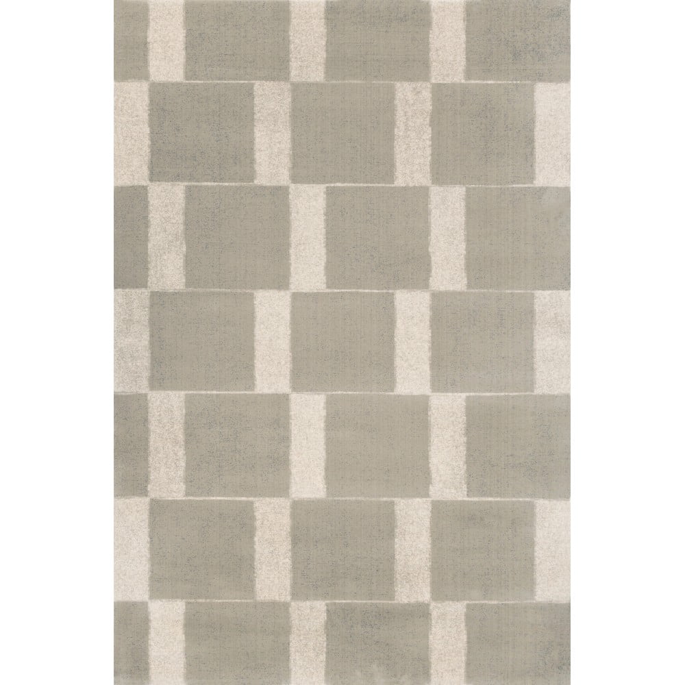 Covor grej din lână 160x240 cm Agnus Pavement – Agnella