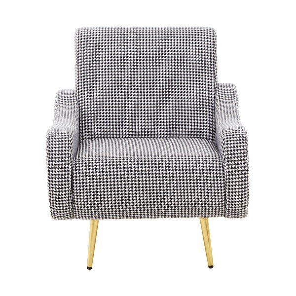 Fotoliu alb-negru Holli – Premier Housewares-image-2