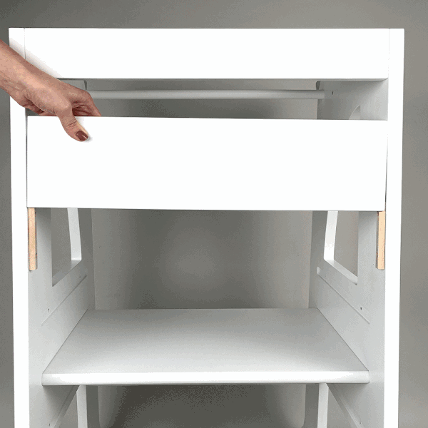 Bară turcoaz pentru partea din față a turnului de învățare Montessori - Rocket Baby-image-3