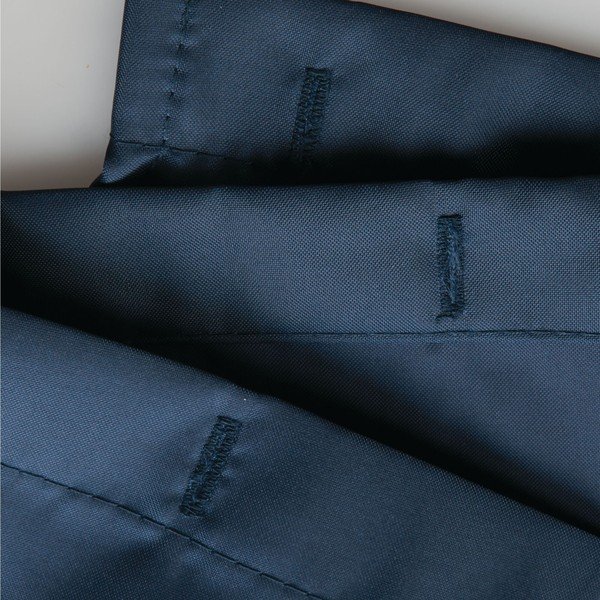 Perdea pentru duș iDesign, 200 x 180 cm, albastru-image-1