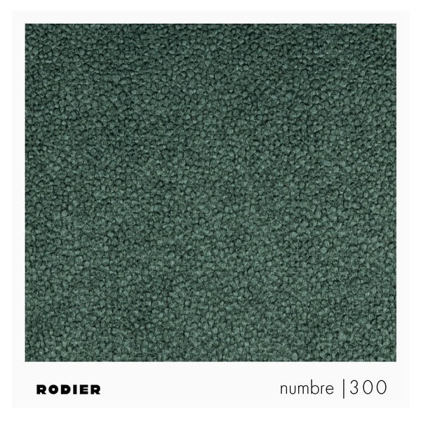 Colțar verde cu tapițerie din țesătură bouclé (cu colț pe partea stângă, cu șezlong) Mirel – Rodier-image-4