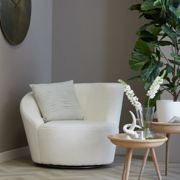 Măsuțe auxiliare 2 buc. rotunde din ratan ø 56 cm Colon – Light & Living-image-1