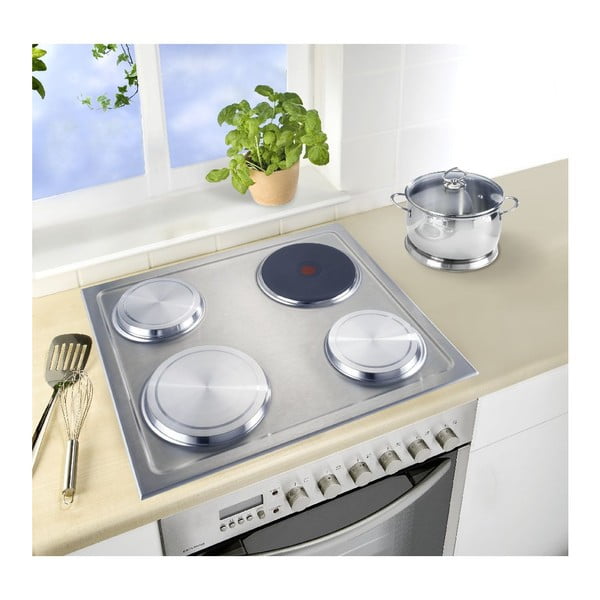 Protecții pentru aragaz 4 buc. din oțel inoxidabil 20x20 cm – Wenko-image-3