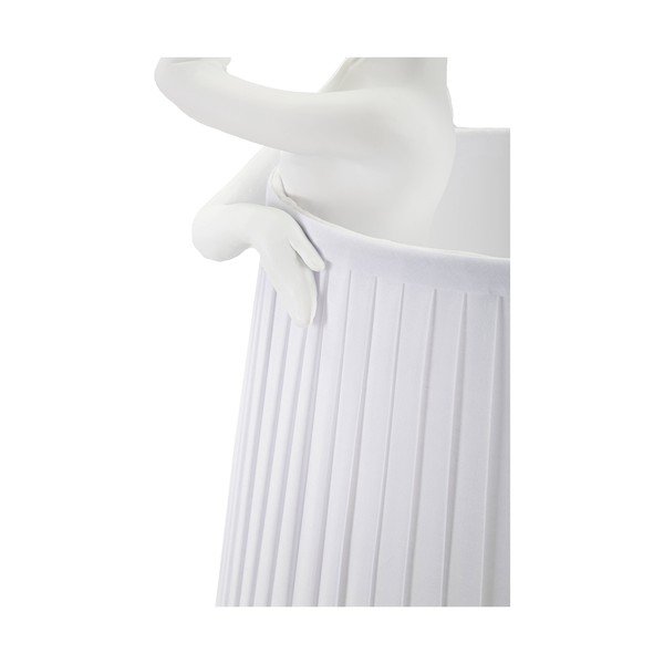 Veioză albă cu abajur textil (înălțime 62,5 cm) Ballet – Mauro Ferretti-image-4