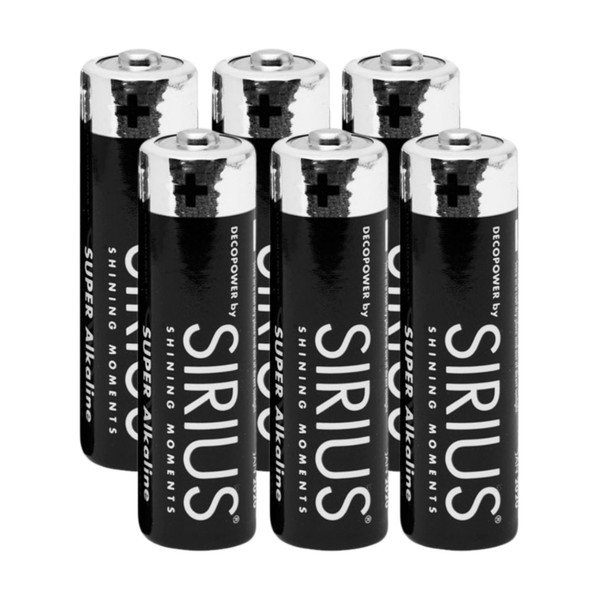 Baterii alcaline 6 buc. DecoPower – Sirius-image-1