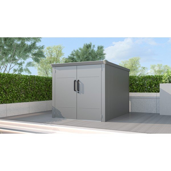 Dulap de grădină gri Avocado B – Rojaplast-image-1