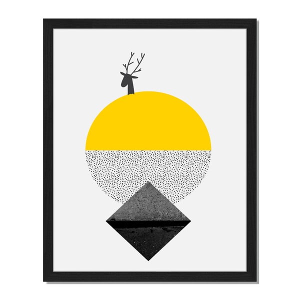 Tablou înrămat Liv Corday Scandi Behind The Sun, 40 x 50 cm