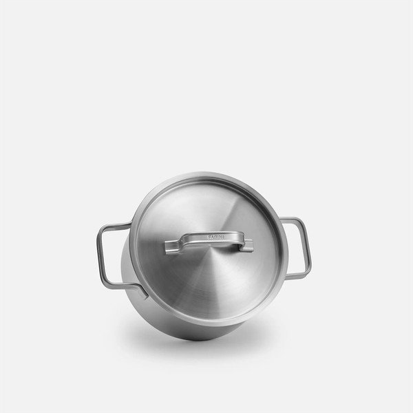 Oală cu capac din oțel inoxidabil 3 l Lucca 4.0 – FABINI-image-1