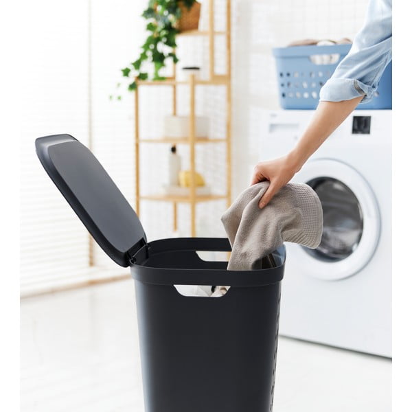 Coș de rufe din plastic 55 l Jona – Rotho-image-2