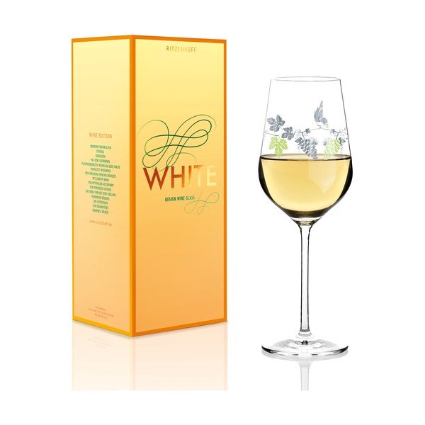 Pahar din sticlă cristalină pentru vin alb Ritzenhoff Concetta Lorenzo, 360 ml-image-1