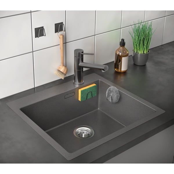 Suport pentru burete autoadeziv din metal – Metaltex-image-1