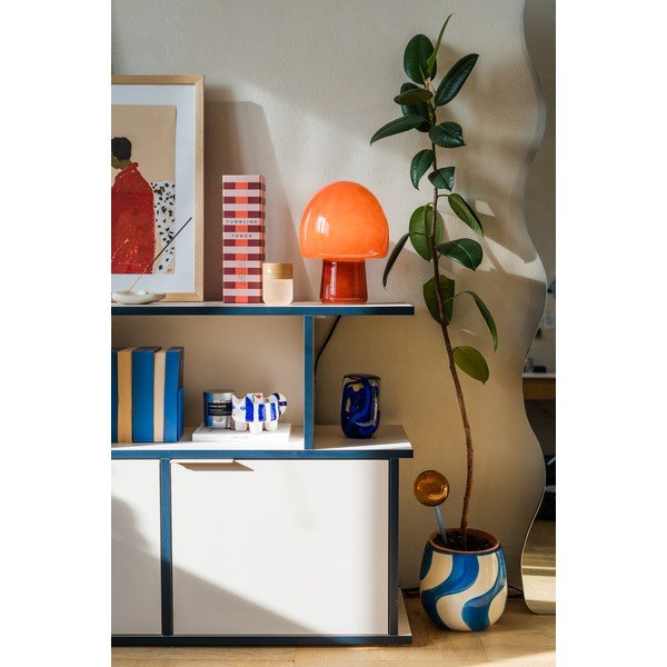 Veioză roșie (înălțime 27 cm) Gozar  – Leitmotiv-image-1